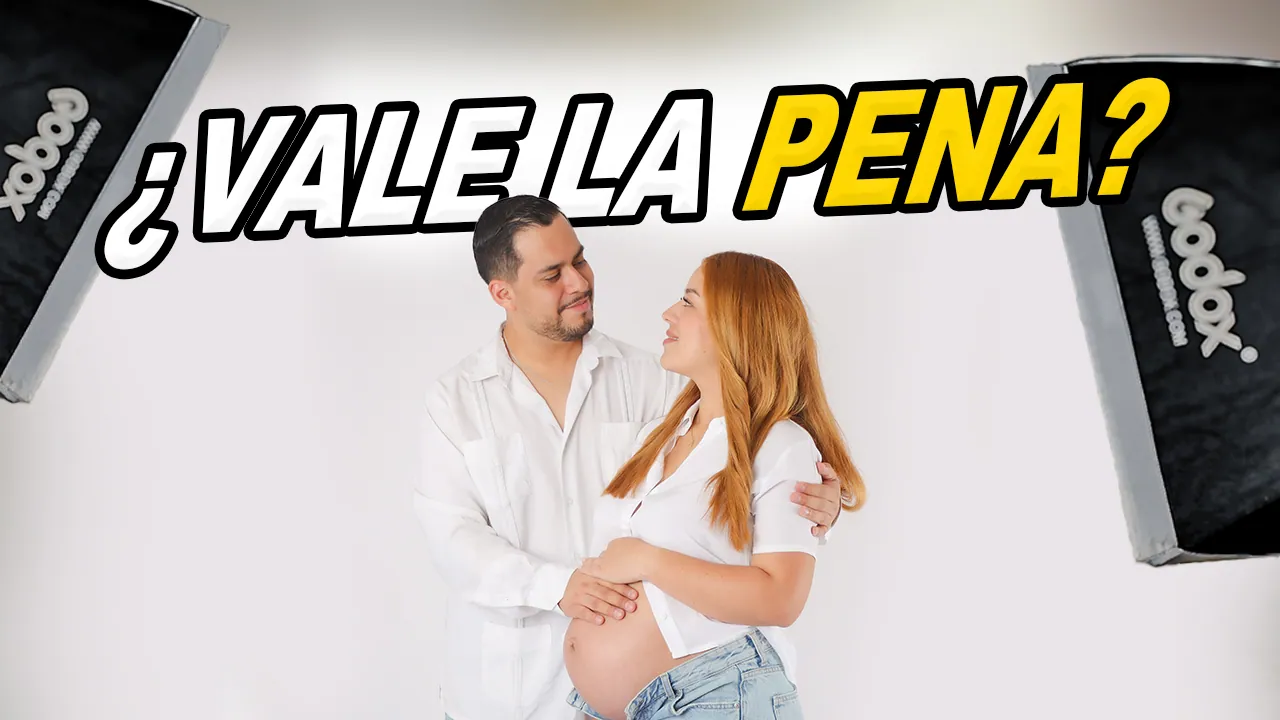 Fuimos a un estudio de fotos de embarazo en CDMX