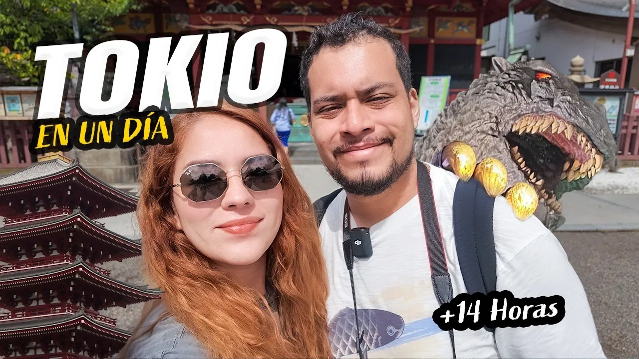 Miniatura del video destacado: Tokio en un día con familia: de Asakusa al Godzilla de Shinjuku (+14 horas)