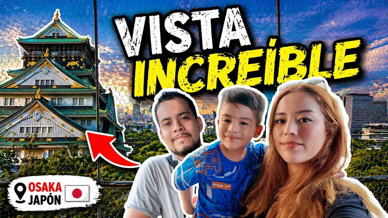 Miniatura del video Visitamos el Palacio de Osaka y terminamos con una vista increíble