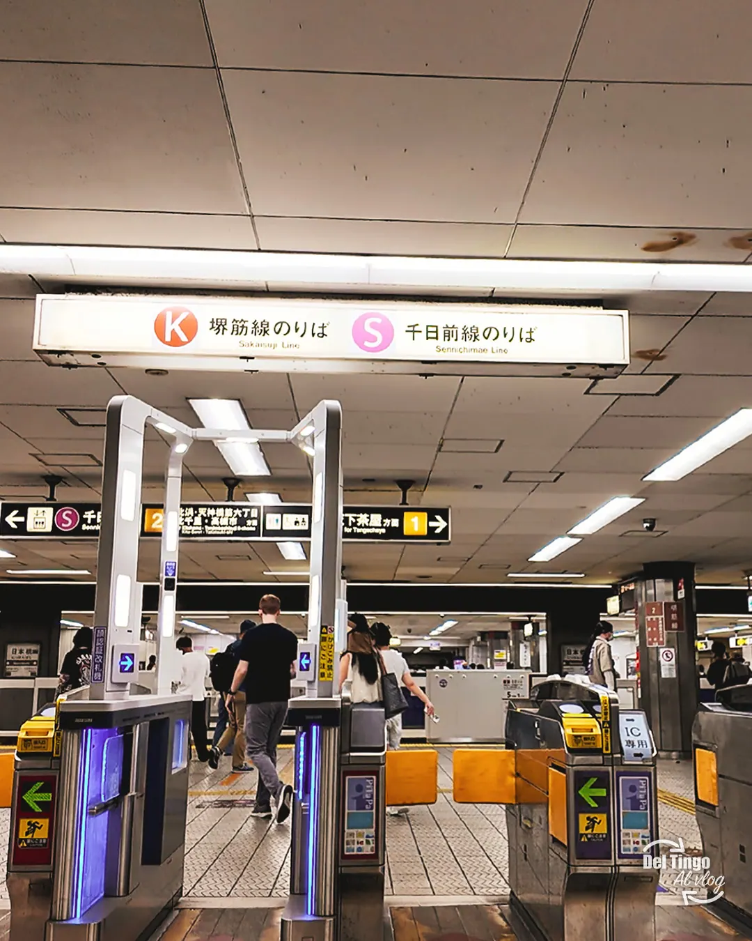 Cómo llegar al Castillo de Osaka desde Namba en metro