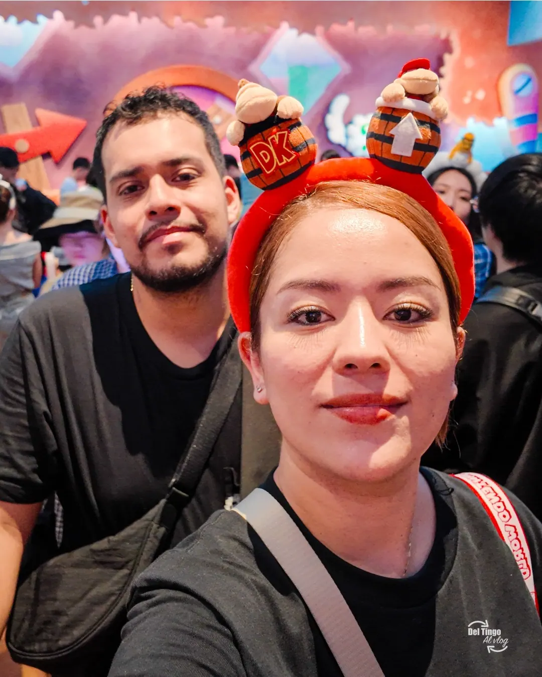 Familia recorriendo Universal Studios Japan en Osaka