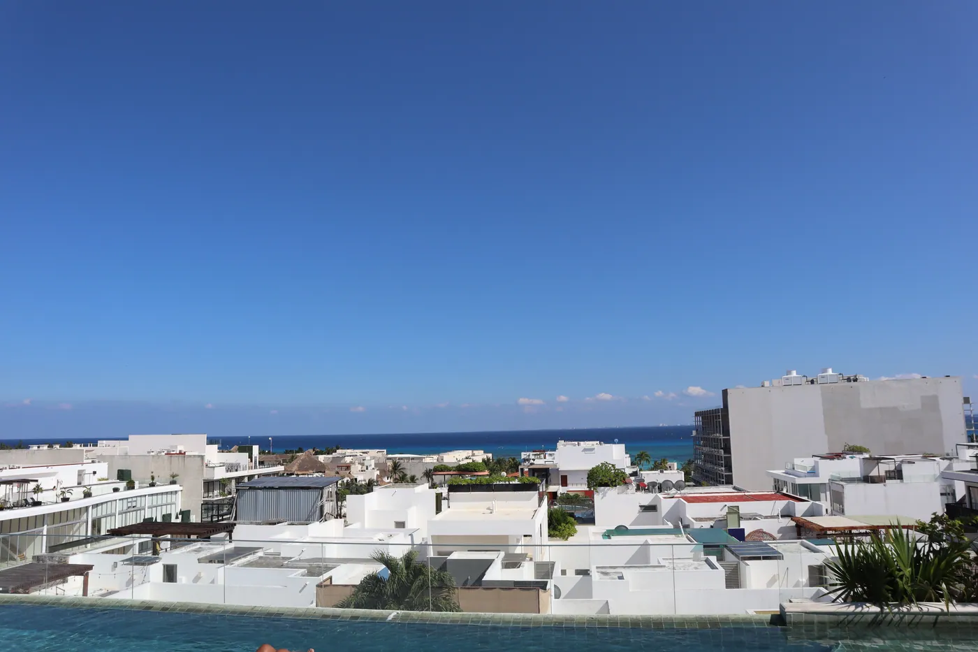 Vista desde el rooftop del Airbnb donde nos hospedamos