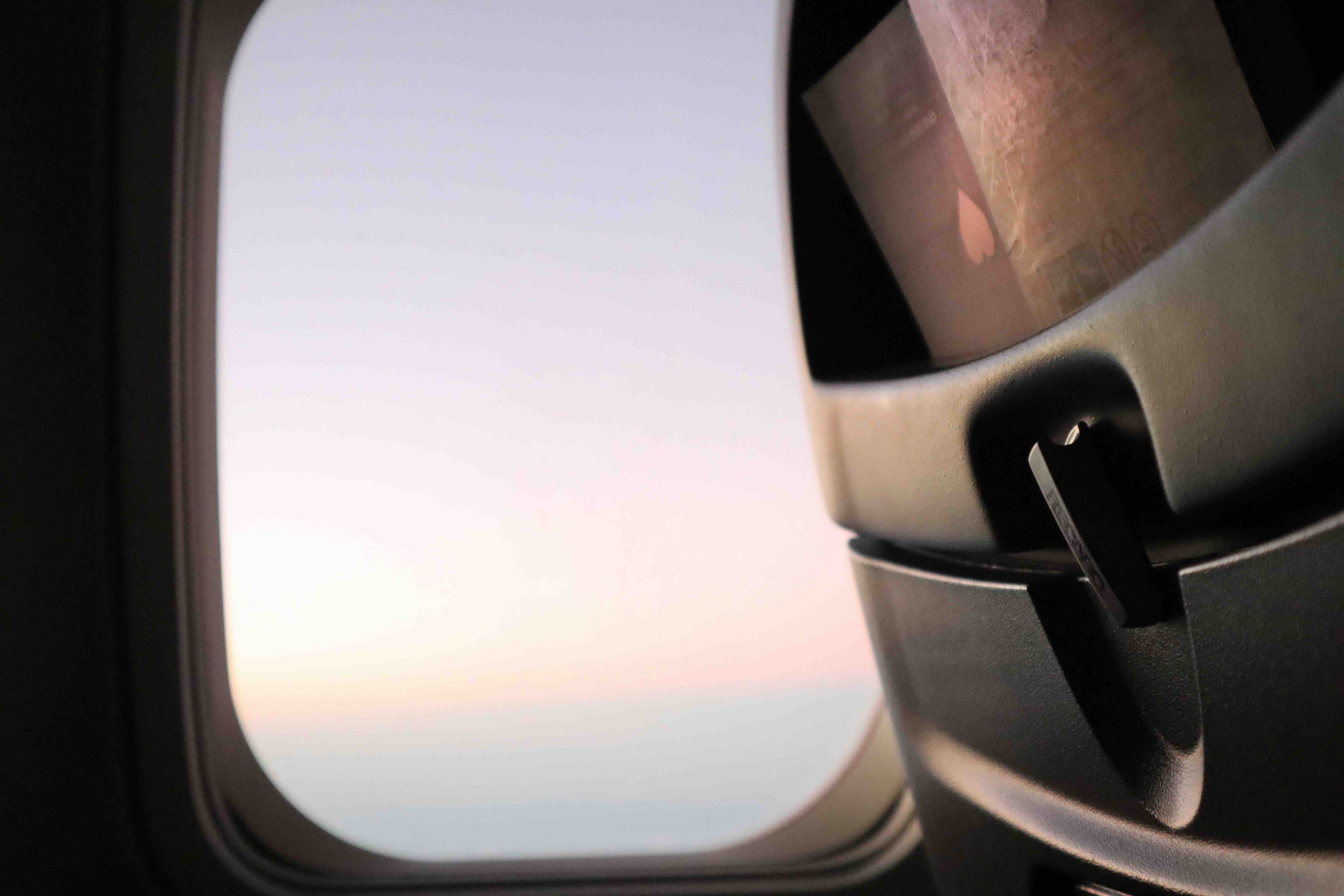 Momento del trayecto durante el viaje a Playa del Carmen