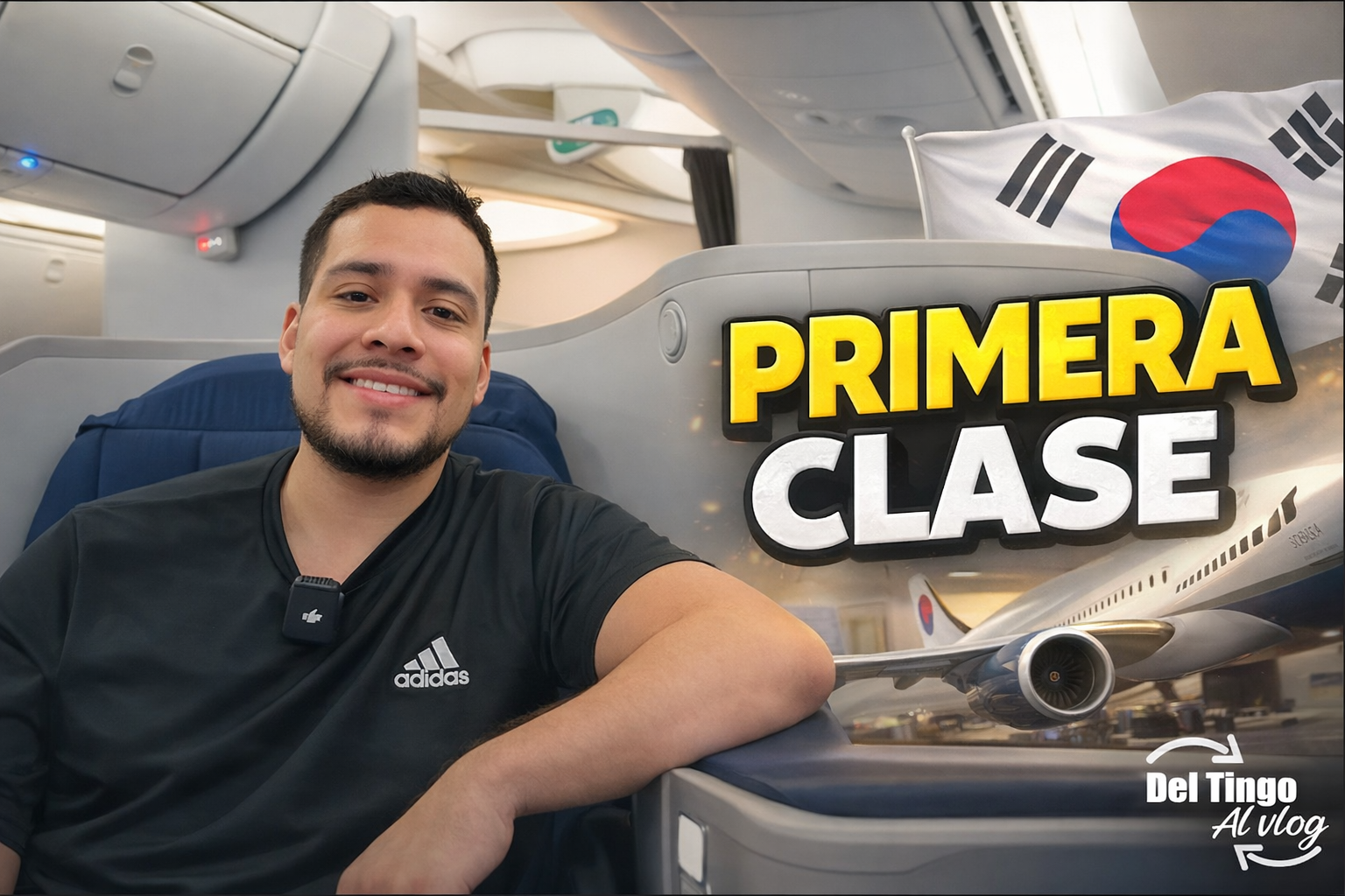 Miniatura del video Volamos en primera clase a Corea